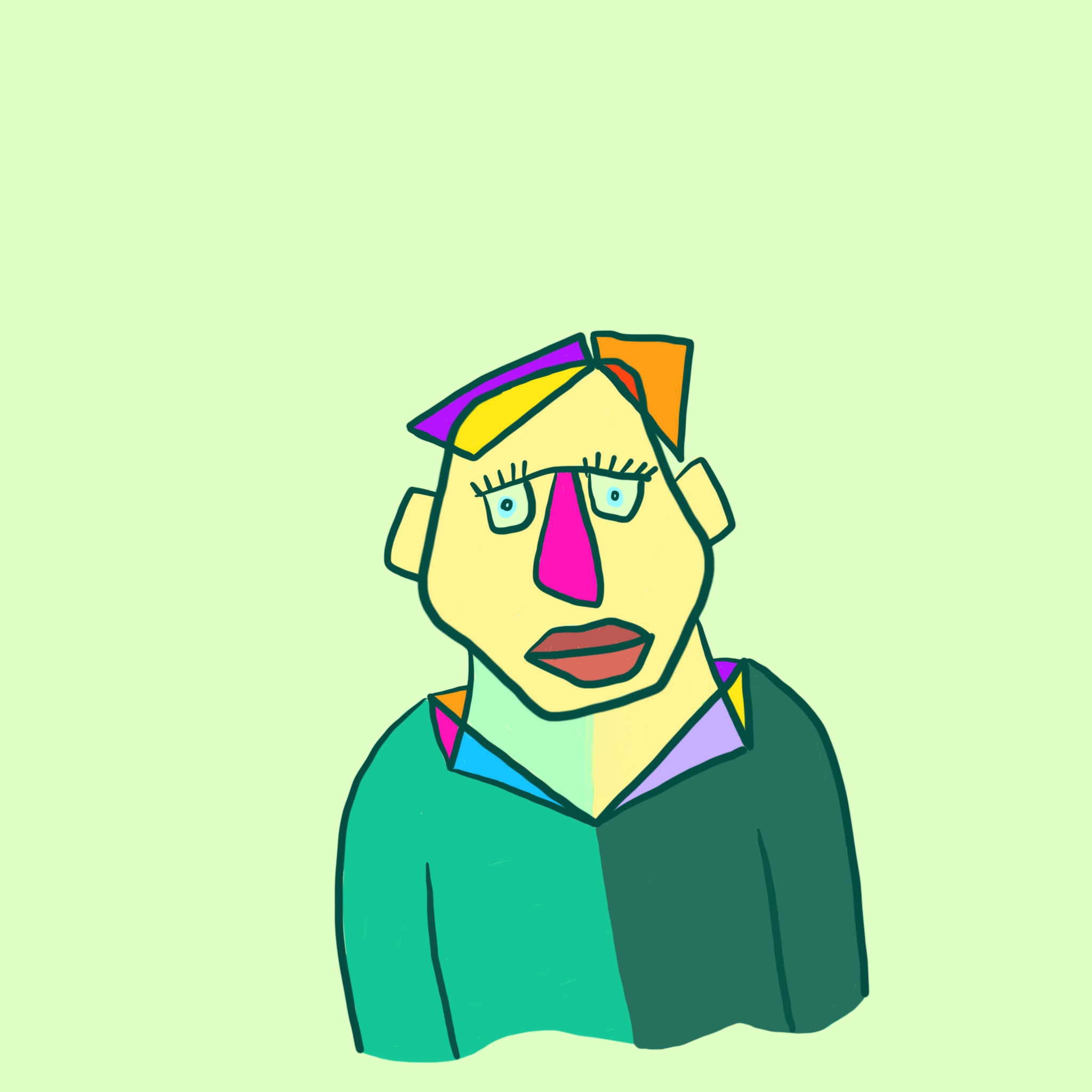 Square man